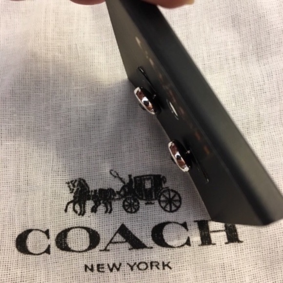 ❌SOLD NWT COACH Open Circle Stone Strand Earrings - Picture 5 of 8